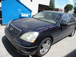 2001 LEXUS LS430 NAVY BLUE 4.3L AT Z17733